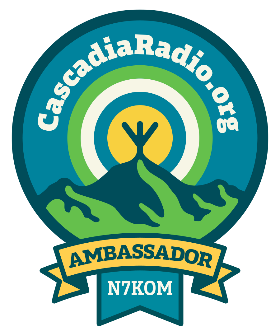 Cascadia Radio.org Ambassador N7KOM
